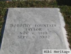 Dorothy Fountain Taylor