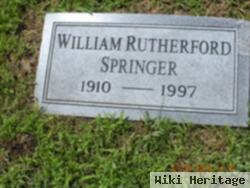 William Rutherford Springer