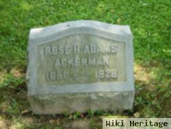 Rose B Howard Ackerman