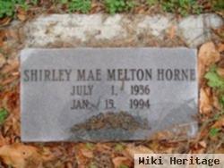 Shirley Mae Melton Horne