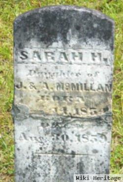Sarah M. Mcmillan