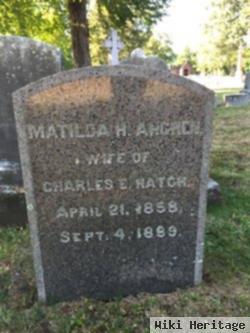 Matilda H. Ahgren Hatch