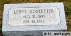 Leroy "roy" Hostetter