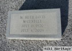 M Ruth Davis Watkins Mcgunegle