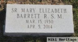 Sr Mary Elizabeth Barrett