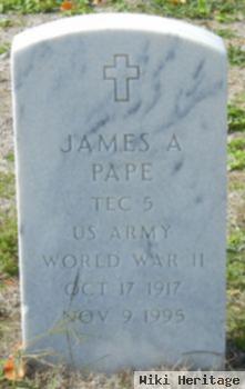 James A Pape