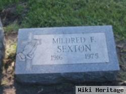 Mildred F Sexton