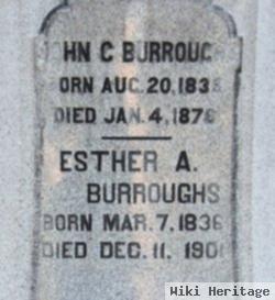 Esther A Burroughs Burroughs