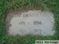 Walter Everette Cheek