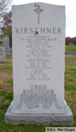 1Lt Joseph Aloys Kirschner