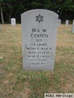Ira W Cohen