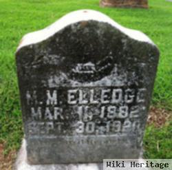 Millard Monroe Elledge