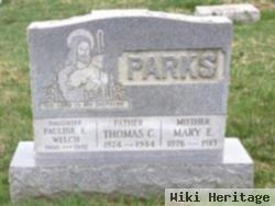 Thomas C Parks