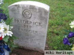 Frederick W "pep" Krieger