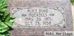 Alice Duke Nuckolls