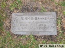 John E Brake