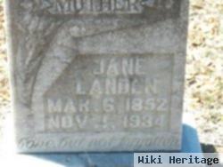 Pamela Jane Parker Landen