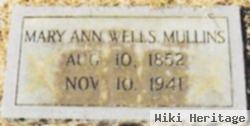 Mary Ann Wells Mullins