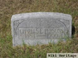 Charles E Persons