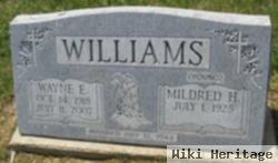 Mildred H Young Williams