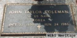 John Taylor Coleman