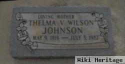 Thelma V Wilson Johnson