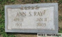 Ann S Ray