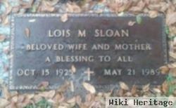 Lois M Sloan