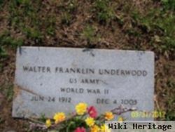 Walter Franklin Underwood