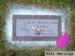 Betty Marie Cook Lewis