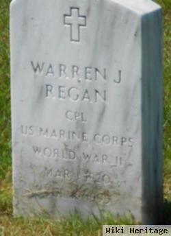 Warren J Regan