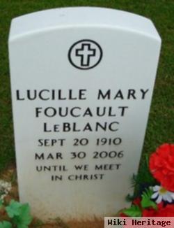 Lucille Mary Foucault Leblanc