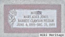 Mary Alice Jones Pelham