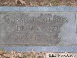 Susan Frances Barnes Allison