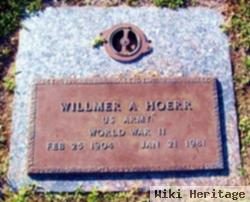 Willmer A Hoerr