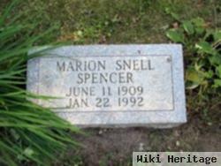 Marion Snell Spencer