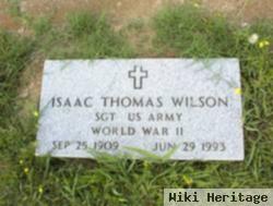 Sgt Isaac Thomas Wilson