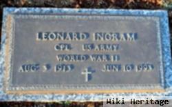 Leonard "red" Ingram