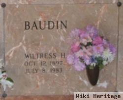 Wiltress H Baudin