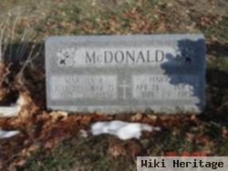 Harry Bernard "tony" Mcdonald