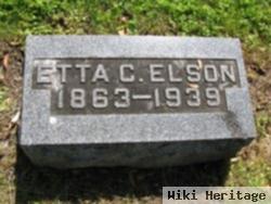 Etta C Elson