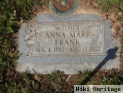 Anna Marr Frank