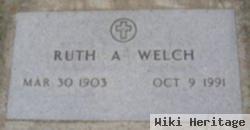 Ruth A Welch