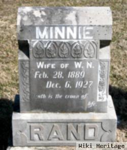 Minnie Alice Carpenter Rand