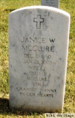 Janice Kay Ward Mcclure