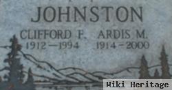 Ardis M Johnston