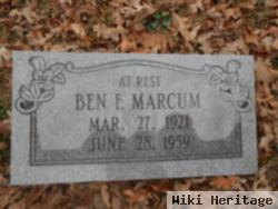 Ben F Marcum