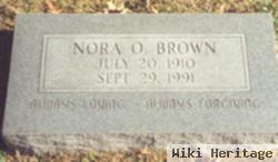 Nora Odell Cates Brown