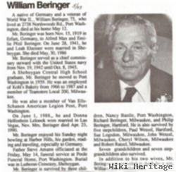 William Beringer