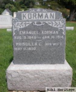 Priscilla Elizabeth Hoffman Korman